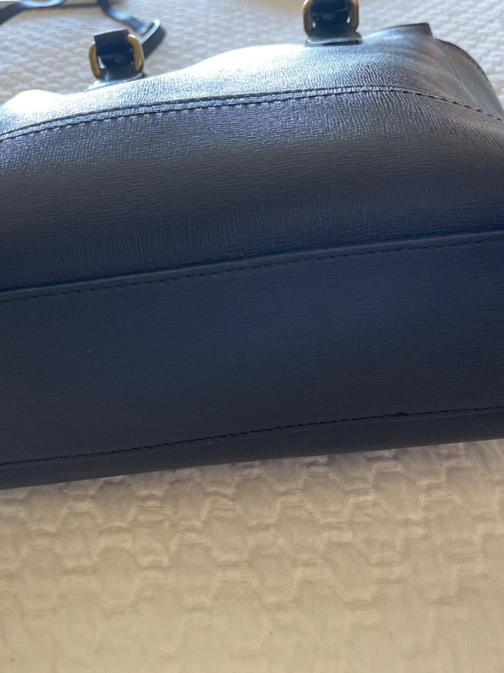 Coach Black Leather Bucket Bag - Picture 5 of 6